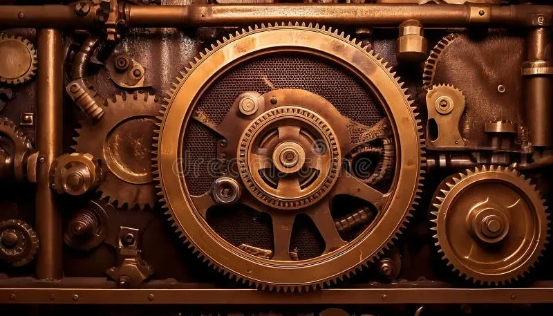 银河国际网赌软件蒸汽朋克黄铜管道系统